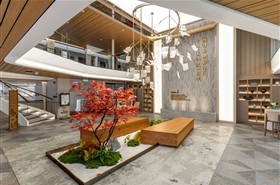 世纪江山如诗游轮中央大堂