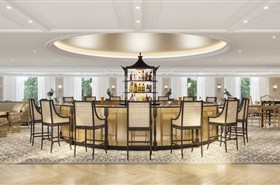 长江探索号游轮探索酒吧