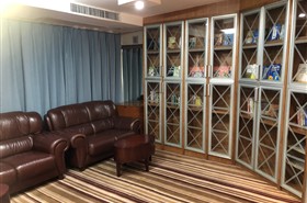 长江印象号游轮图书室