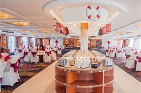 星际水晶号游轮餐厅