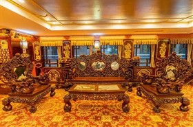 皇家盛世号游轮休息区